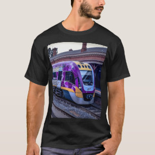 Vline Train At Castlemaine Station T-Shirt