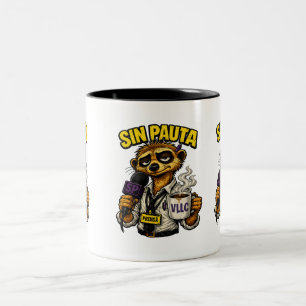 VLLC Tired Journalist Meerkat Press Coffee Mug