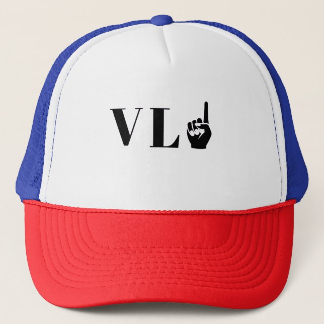 vlone essential hat (v l one), (Front)