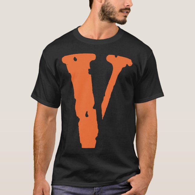 VLONE FRIENDS Black Vlone Fragments A$AP Asap Rock T-Shirt (Front)