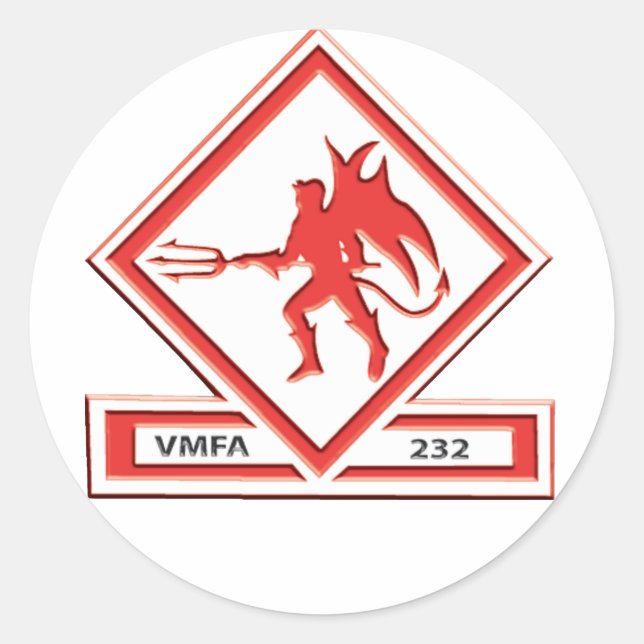 VMFA-232 Sticker (Front)