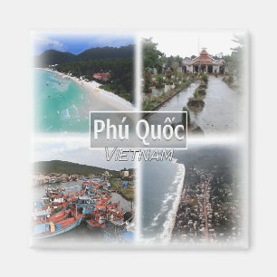 VN0016 Asia, Vietnam, Phu Quoc, Fridge Magnet
