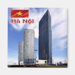 VN - Vietnam - Hanoi -  Landmark Tower Magnet