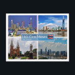VN Vietnam -  Ho Chi Minh - Postcard<br><div class="desc">Travels and PostCard Here is the memory of your holiday in Vietnam. This image contains a representation of the following places: Ho Chi Minh City - Saigon Vietnam - City Centre - Bitexco Financial - Tower - Notre Dame Cathedral - Basilica of Saigon - Quan. Impress friends and family with...</div>