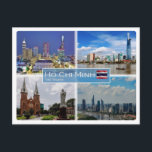 VN Vietnam -  Ho Chi Minh - Postcard<br><div class="desc">Travels and PostCard Here is the memory of your holiday in Vietnam. This image contains a representation of the following places: Ho Chi Minh City - Saigon Vietnam - City Centre - Bitexco Financial - Tower - Notre Dame Cathedral - Basilica of Saigon - Quan. Impress friends and family with...</div>