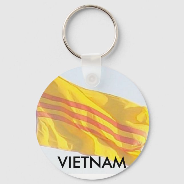 VNCH Flag_4_1 Key Ring (Front)