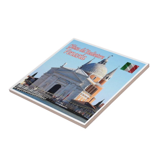 VNT039 VENICE,  Veneto, Italy, Ceramic Tile (Side)