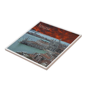 VNT044 VENICE, Punta Dogana, Veneto, Italy, Ceramic Tile
