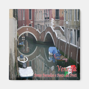 VNT045 VENICE Panorama, Veneto, Italy, Fridge Magnet