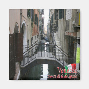 VNT052 VENICE, DE LE DO SPADE BRIDGE, Fridge Magnet