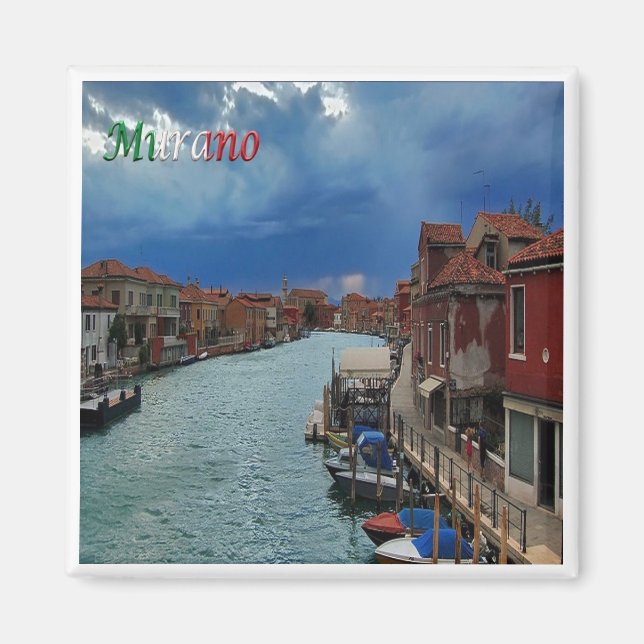 VNT055 VENICE, MURANO, Veneto, Italy, Fridge Magne Magnet (Front)