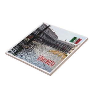 VNT072 VENICE, Square San Marco, Italy, Ceramic Tile
