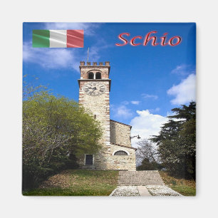 VNT100 SCHIO, Castle, Veneto, italy, Fridge Magnet