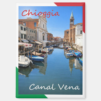 VNT116 CHIOGGIA, Canal Vena, Veneto, Italy, Fridge Magnet