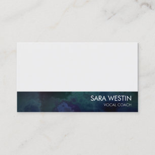 Vocal Coach Singing Music Traning Business Card
