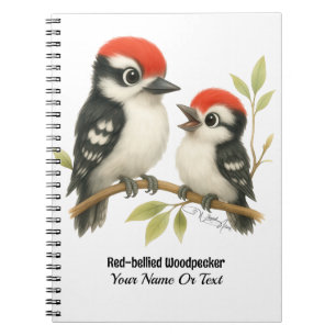 Vocal Red-bellied Woodpecker Notebook