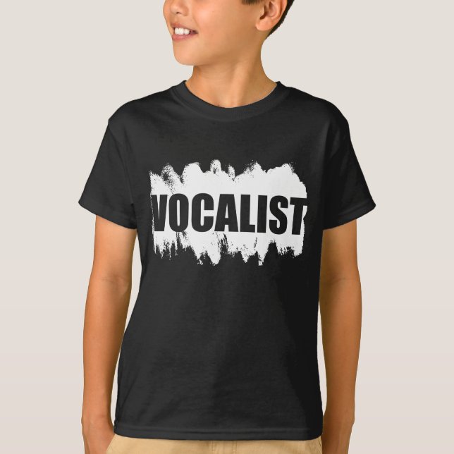 Vocalist T-Shirt (Front)