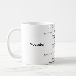 Vocoder Block Diagram Coffee Mug