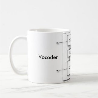 Vocoder Block Diagram Coffee Mug