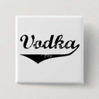 Vodka 15 Cm Square Badge