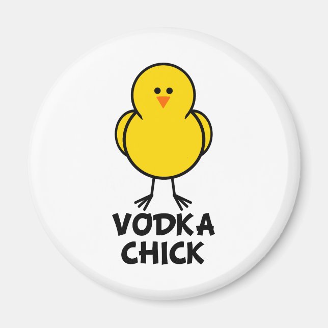 Vodka Chick Magnet (Front)