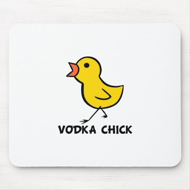 Vodka Chick Mousepad (Front)
