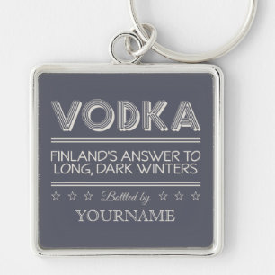 VODKA custom colour key chain
