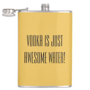 Vodka Humour Hip Flask