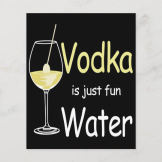 Vodka Is Just Fun Water Design