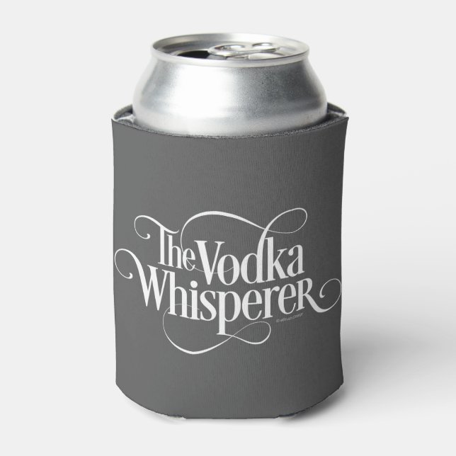 Vodka Whisperer Can Cooler (Can Front)