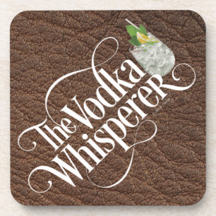 Vodka Whisperer Drink Coaster