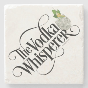 Vodka Whisperer Stone Coaster