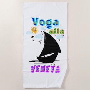 Voga alla Veneta Beach Towel