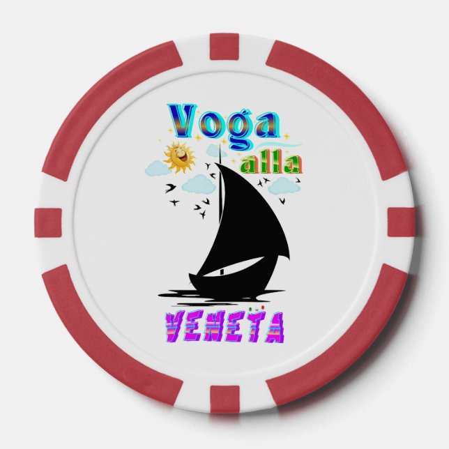 Voga alla Veneta Poker Chips (Front)