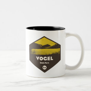 Vogel State Park Georgia Two-Tone Coffee Mug