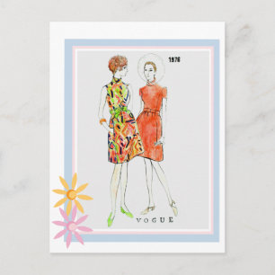 Vogue 1976 postcard