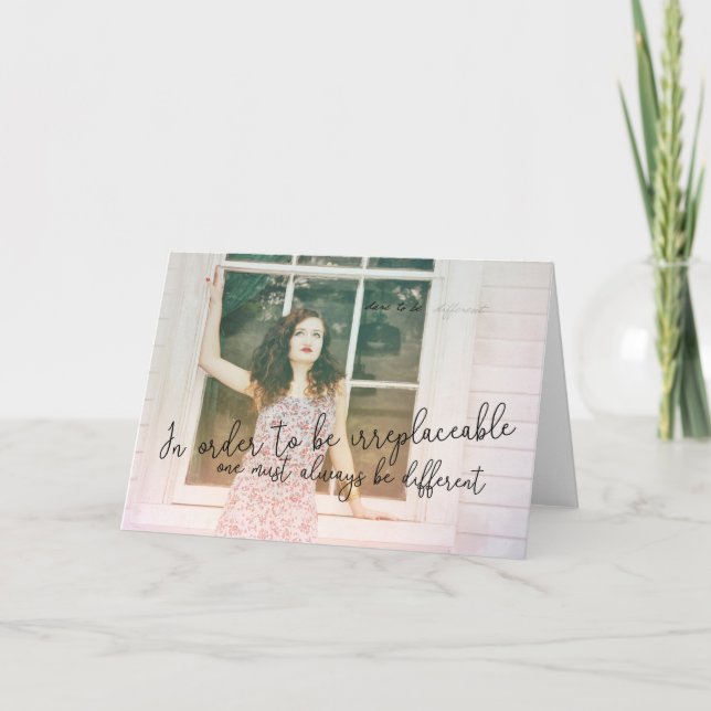 VOGUE Greeting Card (Front)