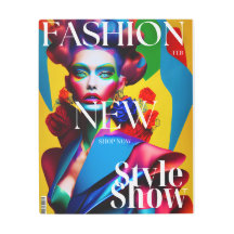 Vogue Inspired Fashion Magazine Cover