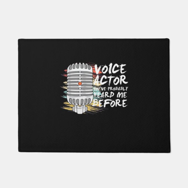 Voice Actor Before Doormat (Front)