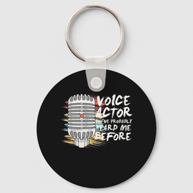 Voice Actor Before Key Ring (Front)