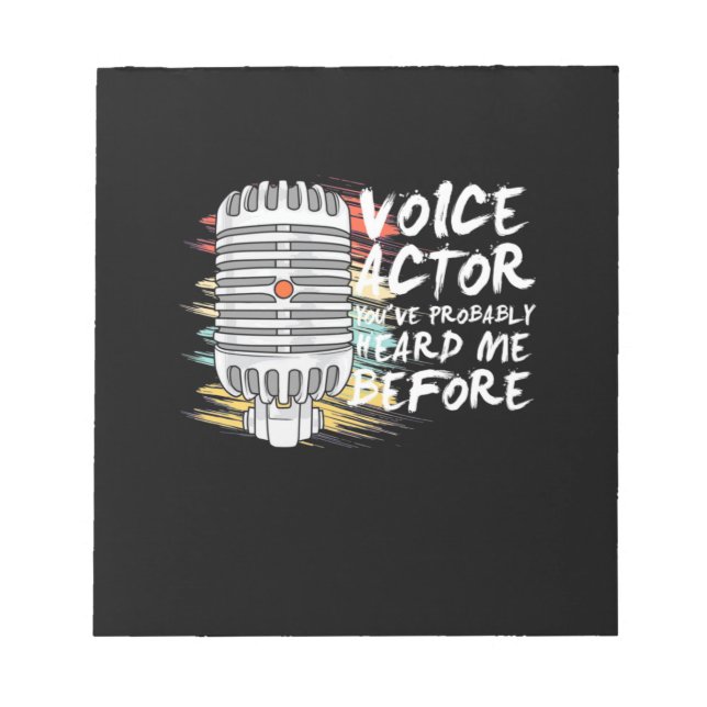 Voice Actor Before Notepad (Front)