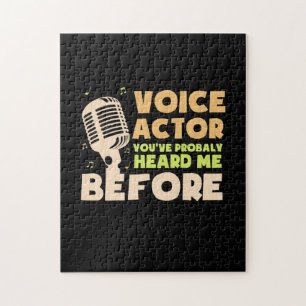 Voice Actor Jigsaw Puzzle