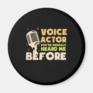 Voice Actor Magnet