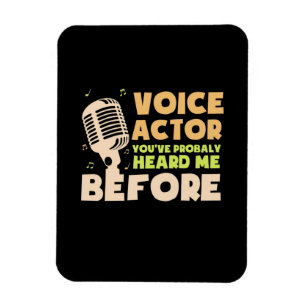 Voice Actor Magnet