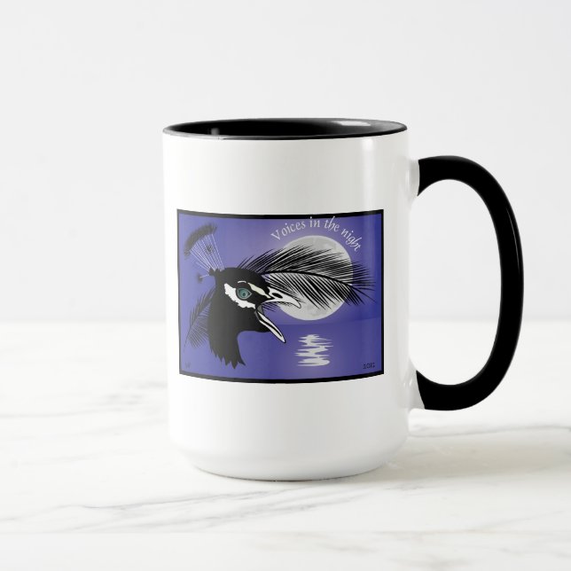 Voices in the night Tasse Mug (Right)