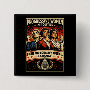 Voices of Change 15 Cm Square Badge