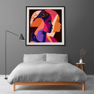 Voices of Change 7 Poster, Minimalist, Feminist Poster