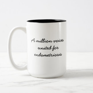 voices united for endometriosis Coffee/Tea Mug