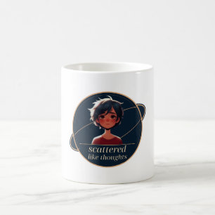 Void 2 Scattered Like Thoughts Portrait Coffee Mug