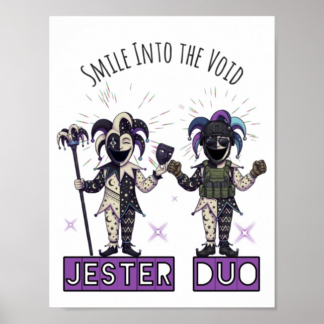 Void Jester Club Duo Poster (Front)